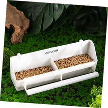 Load image into Gallery viewer, GUYUCOM 3 Pcs Parrot Bird Feeder Pigeon Feeder Containers